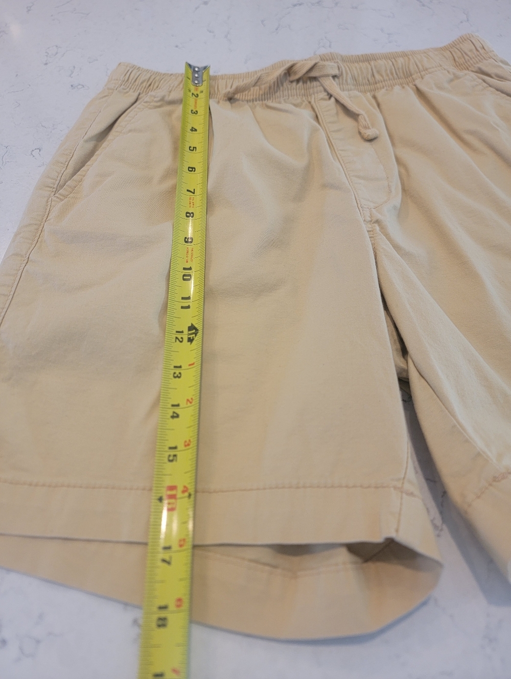 Old Navy Built-In Flex Jogger Shorts butter Yellow Mens Small summer - Picture 3 of 9